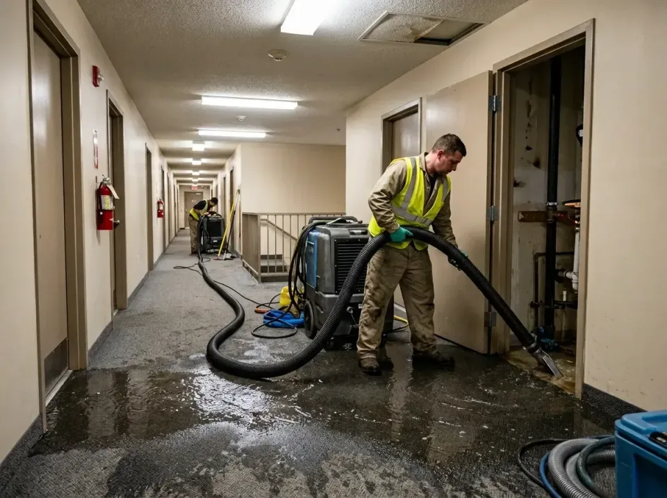 multi-unit-apartment-hallway-f-005 — frequently asked questions, Emergency Burst Pipe Water Extraction & Removal in Morada,…